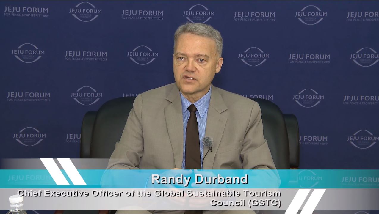 JPI PeaceTalk with Randy Durband, Chief Executive Officer of the Global Sustainable Tourism Council