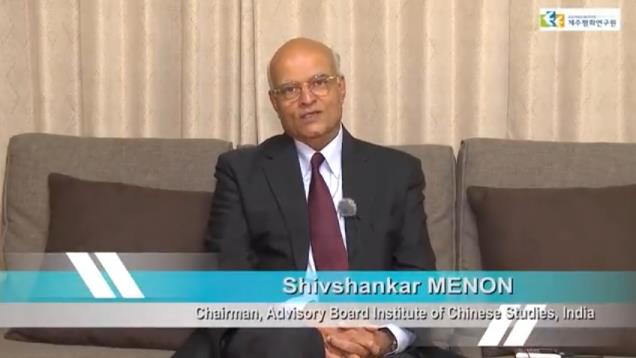 JPI PeaceTalk with Shivshankar MENON, Chairman, Advisory Board Institute of Chinese Studies, India