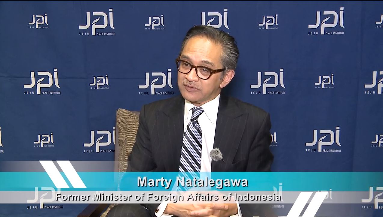 JPI PeaceTalk with Marty Natalegawa, Former Minister of Foreign Affairs of Indonesia